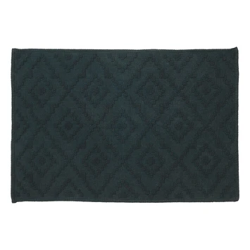 Sealskin badmat aztec 60x90cm donkergroen Sealskin Badmat Aztec 60x90cm Donkergroen -Badkamerwinkel Voor Thuis 123 2852