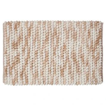 Sealskin badmat Vintage 50x80 cm zand Sealskin Badmat Vintage 50x80 Cm Zand -Badkamerwinkel Voor Thuis 123 2904