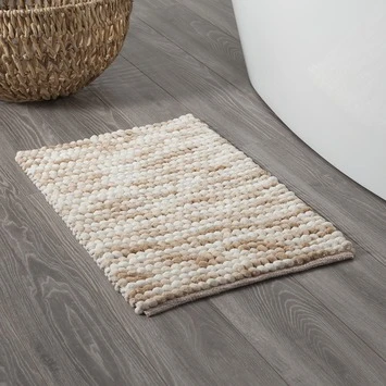 Sealskin badmat Vintage 50x80 cm zand Sealskin Badmat Vintage 50x80 Cm Zand -Badkamerwinkel Voor Thuis 123 2907