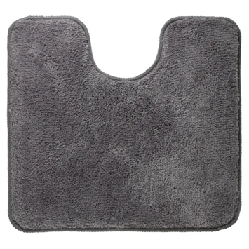 Sealskin WC mat Angora Grijs Angora 60x55 cm Sealskin WC Mat Angora Grijs Angora 60x55 Cm -Badkamerwinkel Voor Thuis 123 2970