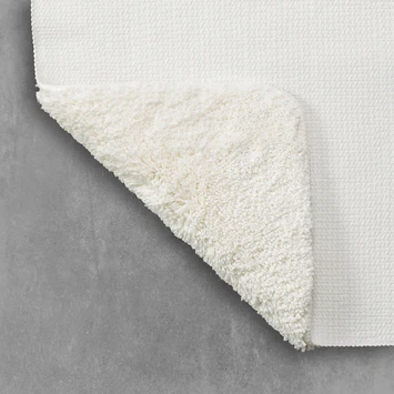 Sealskin toiletmat angora 55x60cm off-white Sealskin Toiletmat Angora 55x60cm Off-white -Badkamerwinkel Voor Thuis 123 3017