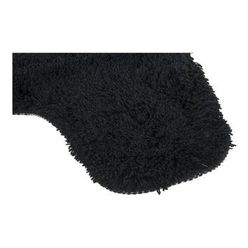 GAMMA WC mat Lusanne Zwart 60x50 cm GAMMA WC Mat Lusanne Zwart 60x50 Cm -Badkamerwinkel Voor Thuis 123 3049