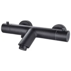 Santo Thermostatische Badkraan Zwart