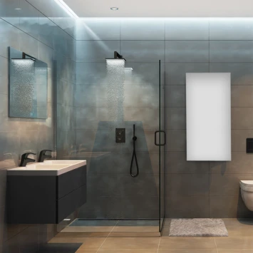 Livin'flame HR infrarood spiegel - LED - 120x60cm Livin'flame HR Infrarood Spiegel - LED - 120x60cm -Badkamerwinkel Voor Thuis 123 3074