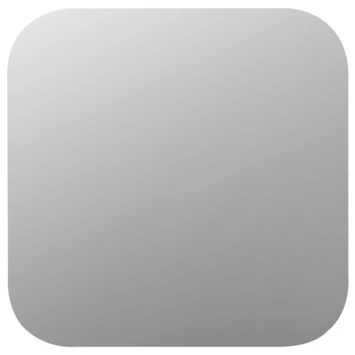 Plieger Basic spiegel met ronde hoeken 55X55 cm Plieger Basic Spiegel Met Ronde Hoeken 55X55 Cm -Badkamerwinkel Voor Thuis 123 3079