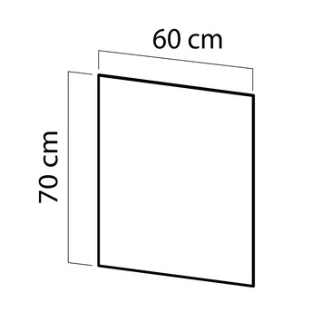 Boston spiegel 60 cm TIGER Boston Spiegel 60 Cm -Badkamerwinkel Voor Thuis 123 3099