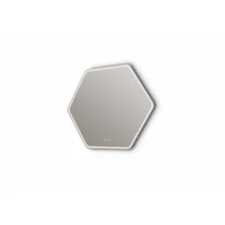Allibert Led-spiegel Jazzy Zeshoek Met Touch Bediening 79x70cm