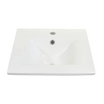 Differnz Wastafel Style Wit 60x45x15 cm Differnz Wastafel Style Wit 60x45x15 Cm -Badkamerwinkel Voor Thuis 123 3142