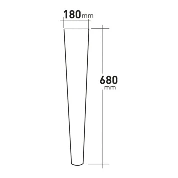 Van Marcke Odyssee zuil 68cm Van Marcke Odyssee Zuil 68cm -Badkamerwinkel Voor Thuis 123 3152
