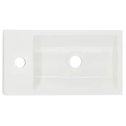 Differnz Wastafel Fabulous Wit 40x22x11 Cm