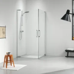 Sealskin Swingdeur Voor Hoekinstap Impact 100x195 Cm Chroom