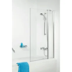 Sealskin Badklapwand S105 2-delig 140x100cm Chroom