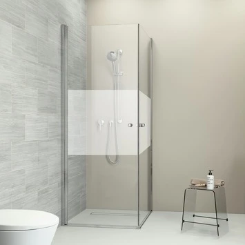 Sealskin Douchecabine Code Hoekinstap 2-delig 90x197 cm met Gesatineerde Band Sealskin Douchecabine Code Hoekinstap 2-delig 90x197 Cm Met Gesatineerde Band -Badkamerwinkel Voor Thuis 123 3187