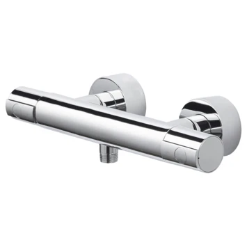 Aqualino Thermostatische Douchekraan Elvo Chroom 15 cm Aqualino Thermostatische Douchekraan Elvo Chroom 15 Cm -Badkamerwinkel Voor Thuis 123 321