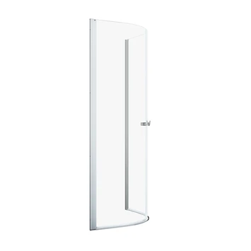 Sealskin douchecabine Hooked kwartrond 100x100x200cm hoogglans aluminium Sealskin Douchecabine Hooked Kwartrond 100x100x200cm Hoogglans Aluminium -Badkamerwinkel Voor Thuis 123 3258