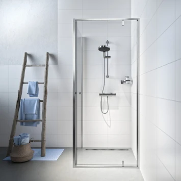 Douchecabine Contour RVS 90x200cm SEALSKIN Douchecabine Contour RVS 90x200cm -Badkamerwinkel Voor Thuis 123 3308