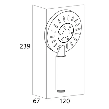 Tiger handdouche Akcent chroom wit Tiger Handdouche Akcent Chroom Wit -Badkamerwinkel Voor Thuis 123 3362