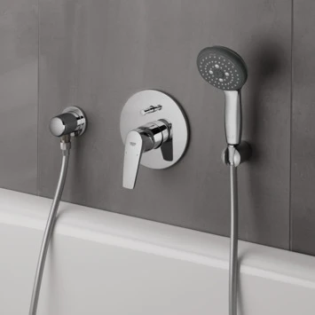 Grohe Handdouche Vitalio Start Ø10 cm 3 Standen Chroom Grohe Handdouche Vitalio Start Ø10 Cm 3 Standen Chroom -Badkamerwinkel Voor Thuis 123 3469
