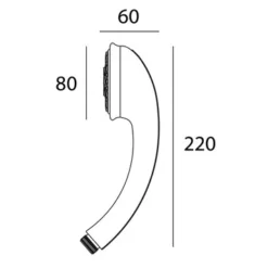 Tiger Handdouche Splash Verona Ø8 Cm 3 Standen 6 Tiger Handdouche Splash Verona Ø8 Cm 3 Standen -Badkamerwinkel Voor Thuis 123 3485