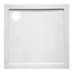 Van Marcke Helion Douchebak In Kunststofcomposiet Wit 80x80