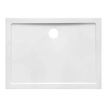 Van Marcke Helion douchebak in kunststofcomposiet wit 140x80 Van Marcke Helion Douchebak In Kunststofcomposiet Wit 140x80 -Badkamerwinkel Voor Thuis 123 3529