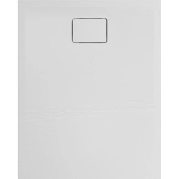 Allibert Terreno douchebak 100x80cm Kwartz wit Allibert Terreno Douchebak 100x80cm Kwartz Wit -Badkamerwinkel Voor Thuis 123 3547