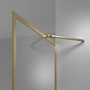 Sealskin Stabilisatiesteun Contour Goud geborsteld Sealskin Stabilisatiesteun Contour Goud Geborsteld -Badkamerwinkel Voor Thuis 123 3573