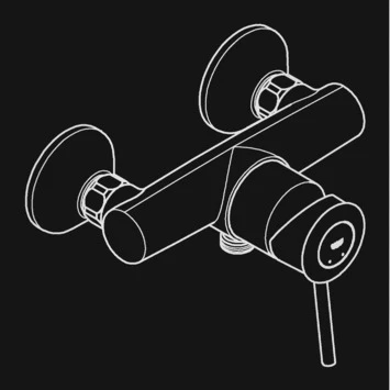 GROHE douchekraan Start Classic met hendel Chroom 15 cm GROHE Douchekraan Start Classic Met Hendel Chroom 15 Cm -Badkamerwinkel Voor Thuis 123 360