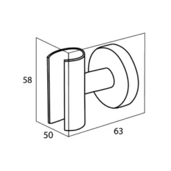 Tiger Douchekophouder Boston RVS 4 Tiger Douchekophouder Boston RVS -Badkamerwinkel Voor Thuis 123 3611