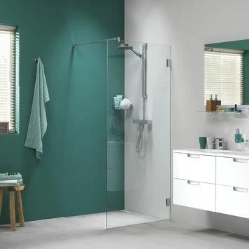 Sealskin Inloopdouche A3 I AM 200x120cm RVS Sealskin Inloopdouche A3 I AM 200x120cm RVS -Badkamerwinkel Voor Thuis 123 3623