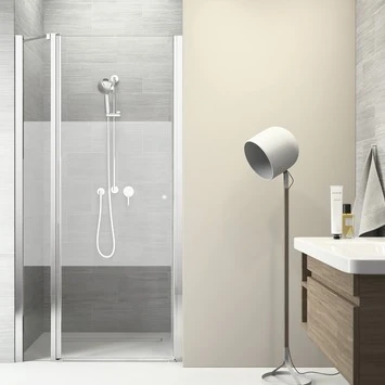 Sealskin Swingdeur voor Nis Code L 2-delig 120x197 cm met Gesatineerde Band Sealskin Swingdeur Voor Nis Code L 2-delig 120x197 Cm Met Gesatineerde Band -Badkamerwinkel Voor Thuis 123 3733