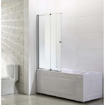 Atlantic Cedar Badwand Chroom 140x82cm Atlantic Cedar Badwand Chroom 140x82cm -Badkamerwinkel Voor Thuis 123 3750