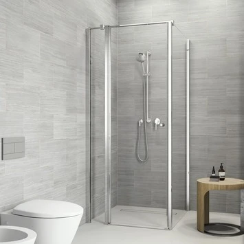 Sealskin Swingdeur Code L 2-delig 90x197 cm Sealskin Swingdeur Code L 2-delig 90x197 Cm -Badkamerwinkel Voor Thuis 123 3771