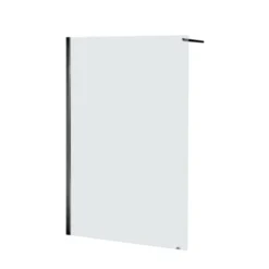 Allibert Douchewand Lago 120x195 Cm Helder Glas Met Zwarte Profielen