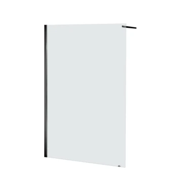 Allibert Douchewand Lago 120x195 cm Helder Glas met Zwarte Profielen Allibert Douchewand Lago 120x195 Cm Helder Glas Met Zwarte Profielen -Badkamerwinkel Voor Thuis 123 3778