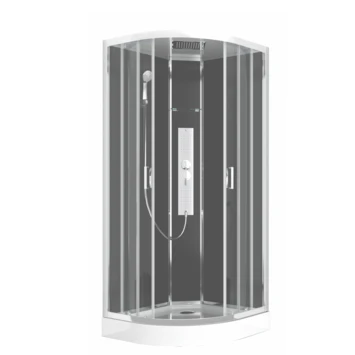 Allibert douchecabine Gipsy 90x90cm kwartrond Allibert Douchecabine Gipsy 90x90cm Kwartrond -Badkamerwinkel Voor Thuis 123 3797