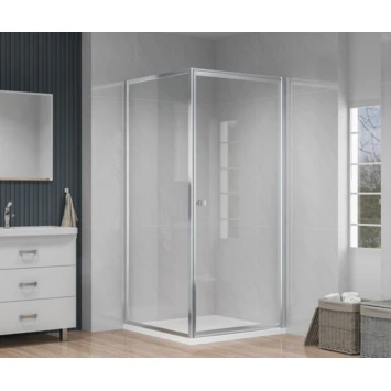 Atlantic Roan Douchewand en -deur 90x90x190cm Chroom Atlantic Roan Douchewand En -deur 90x90x190cm Chroom -Badkamerwinkel Voor Thuis 123 3808