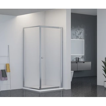 Atlantic Roan Douchewand en -deur 90x90x190cm Chroom Atlantic Roan Douchewand En -deur 90x90x190cm Chroom -Badkamerwinkel Voor Thuis 123 3810