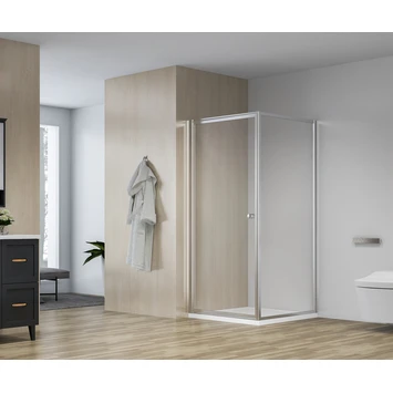 Atlantic Roan Douchewand en -deur 90x90x190cm Chroom Atlantic Roan Douchewand En -deur 90x90x190cm Chroom -Badkamerwinkel Voor Thuis 123 3811