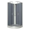 Allibert Douchecabine Happy 90x90x220 Cm Kwartrond