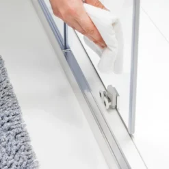 Sealskin Douchecabine Met Schuifdeur Compact Hoekinstap 90x195 Cm Chroom -Badkamerwinkel Voor Thuis 123 3842