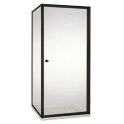 Atlantic Roan Douchewand En -deur 90x90x190cm Zwart