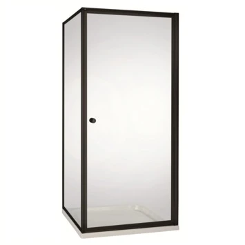 Atlantic Roan Douchewand en -deur 90x90x190cm Zwart Atlantic Roan Douchewand En -deur 90x90x190cm Zwart -Badkamerwinkel Voor Thuis 123 3886