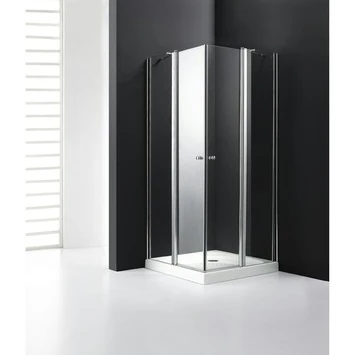 Atlantic Cedar douchecabine met hoekinstap 90x90x195cm Atlantic Cedar Douchecabine Met Hoekinstap 90x90x195cm -Badkamerwinkel Voor Thuis 123 3930