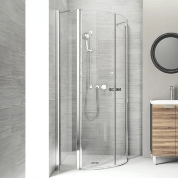 Sealskin Douchecabine Code Kwartrond 4-delig 80x197 cm Sealskin Douchecabine Code Kwartrond 4-delig 80x197 Cm -Badkamerwinkel Voor Thuis 123 3941