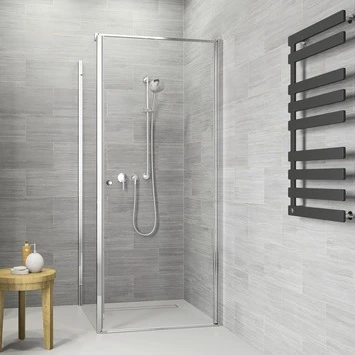 Sealskin Swingdeur Code R 2-delig 90x197 cm Sealskin Swingdeur Code R 2-delig 90x197 Cm -Badkamerwinkel Voor Thuis 123 3951