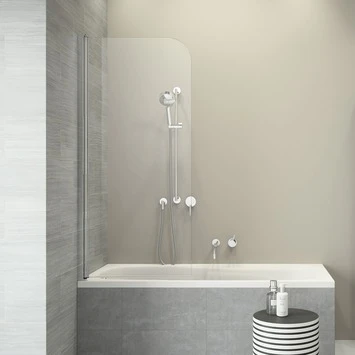 Sealskin Badwand Code L 50x152 cm Sealskin Badwand Code L 50x152 Cm -Badkamerwinkel Voor Thuis 123 3965