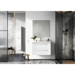 Atlantic Badmeubelset Sienna 80cm Wit 4 Atlantic Badmeubelset Sienna 80cm Wit -Badkamerwinkel Voor Thuis 123 4