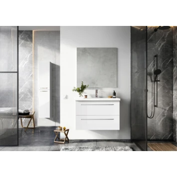 Atlantic badmeubelset Sienna 80cm wit Atlantic Badmeubelset Sienna 80cm Wit -Badkamerwinkel Voor Thuis 123 4