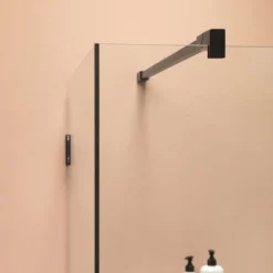 Sealskin Inloopdouche I AM A3 118x200 Cm Zwart -Badkamerwinkel Voor Thuis 123 4008